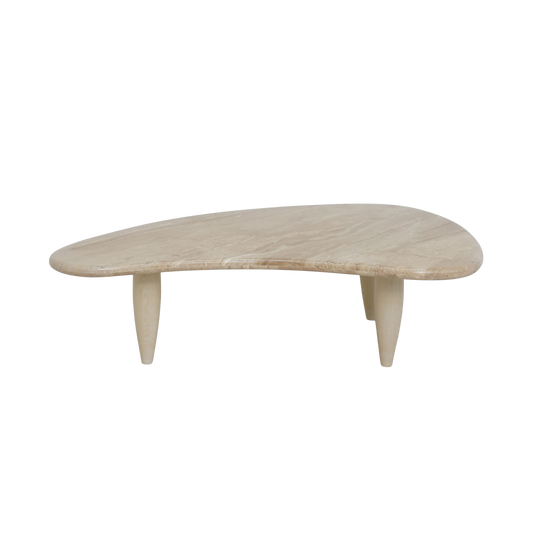 Biomorphic Marble Coffee Table