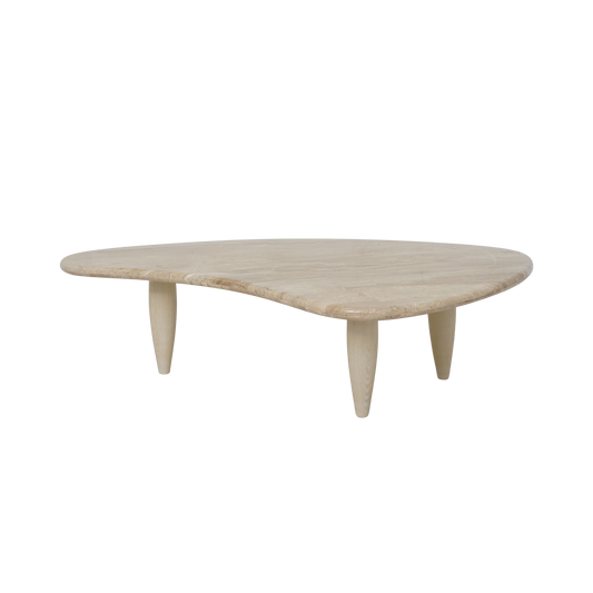 Biomorphic Marble Coffee Table
