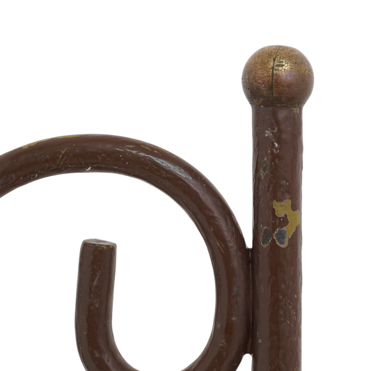 Pair of Iron Scroll Side Chairs