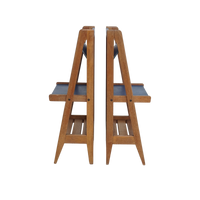 Pair of French Oak Laminate Tables