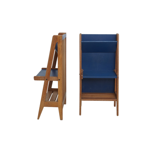 Pair of French Oak Laminate Tables