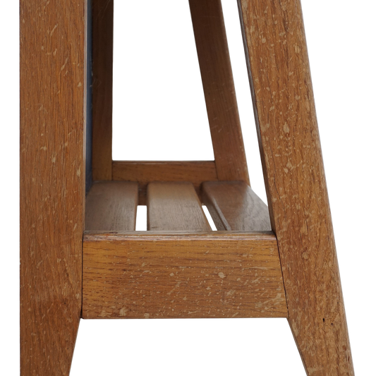 Pair of French Oak Laminate Tables