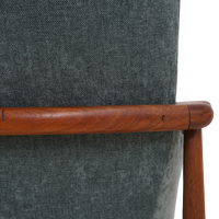 Pair of Danish Walnut Lounge Chairs