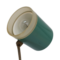 Pair of Teal Lloyd Lamps, 1960s