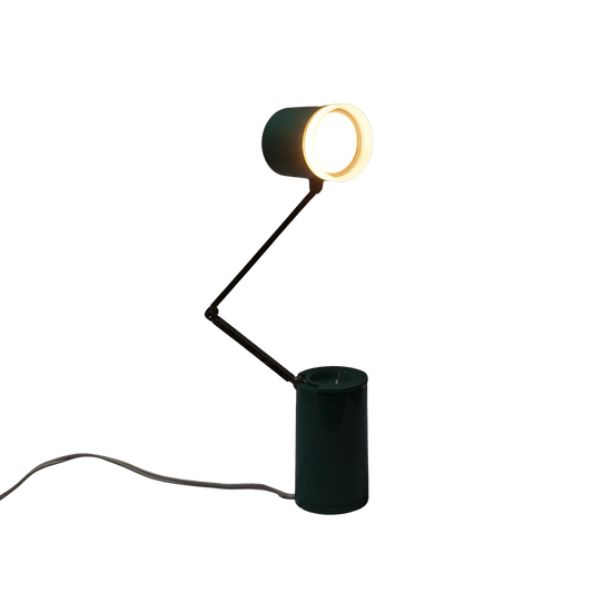 Pair of Teal Lloyd Lamps, 1960s