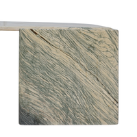 Eye-Shaped Marble Coffee Table