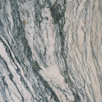 Eye-Shaped Marble Coffee Table