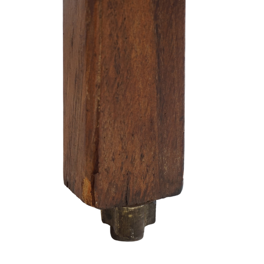 Midcentury Teak Rolling Bar Cart