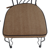 Pair of Iron Sun Chairs