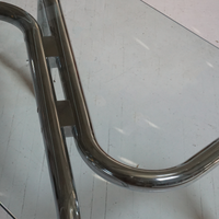 Tubular Chrome & Glass DIning Table