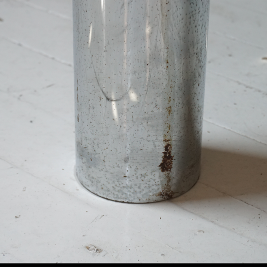 Tubular Chrome & Glass DIning Table