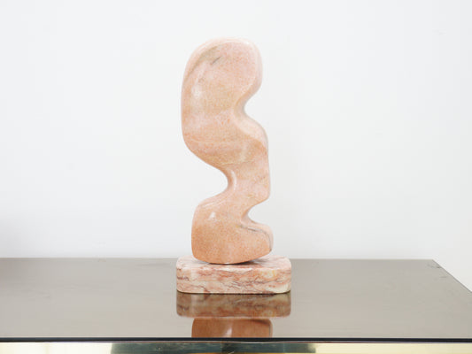 Pink Marble Sculpture, 1970s