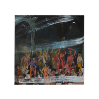 La Fiesta Oil Painting, 30x30