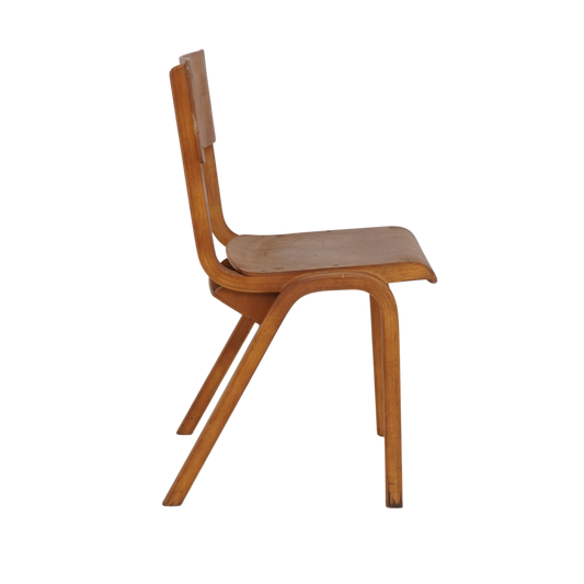 Stacking Bent Plywood Chairs