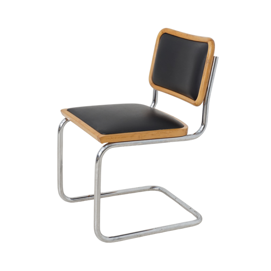 Black Vinyl Cesca Chairs