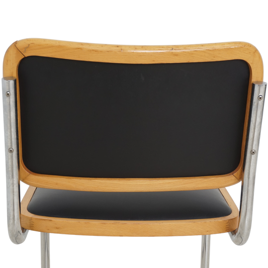 Black Vinyl Cesca Chairs