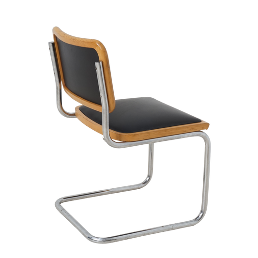 Black Vinyl Cesca Chairs