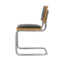 Black Vinyl Cesca Chairs