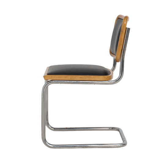 Black Vinyl Cesca Chairs