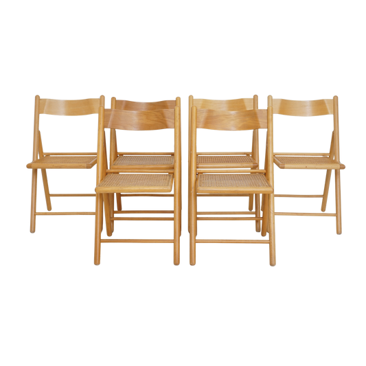 Cane Folding Chairs