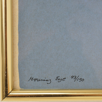 Morning Eye Lithograph, 24x32