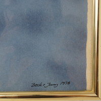 Morning Eye Lithograph, 24x32