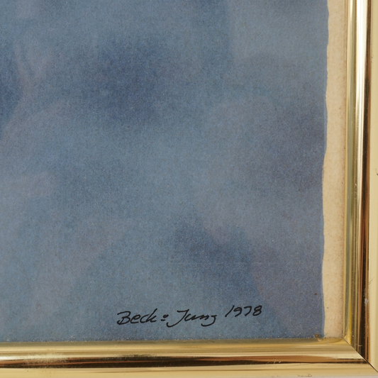 Morning Eye Lithograph, 24x32