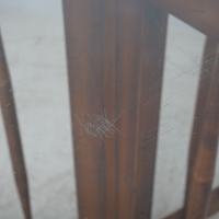 Spindled Wood Dining Table