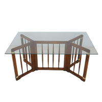 Spindled Wood Dining Table