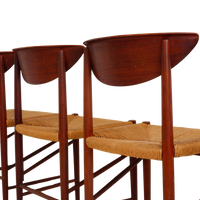 Set of 4 Chairs by Hvidt & Mølgaard-Nielsen, 1950s