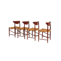 Set of 4 Chairs by Hvidt & Mølgaard-Nielsen, 1950s