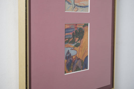 Pair of Kirchner Drawings, 11x14