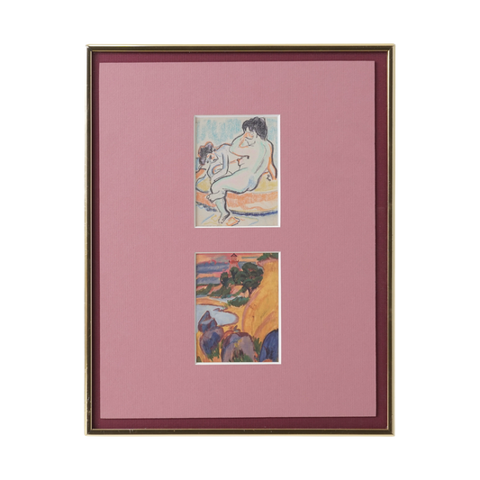 Pair of Kirchner Drawings, 11x14