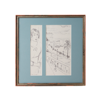 Girl by a Window, 23x22