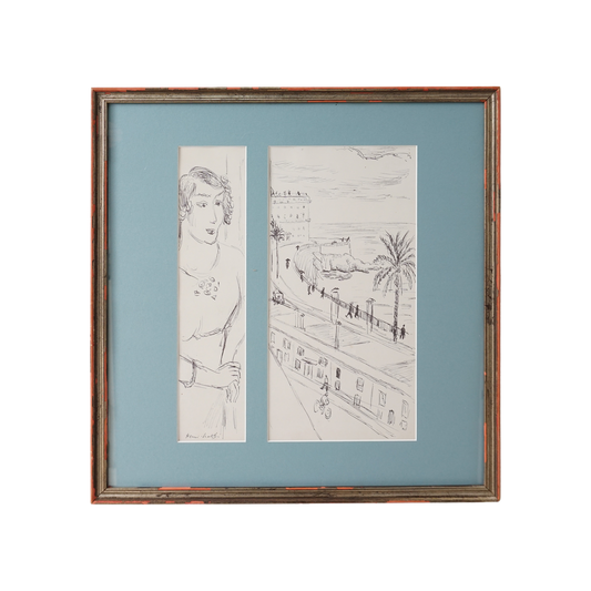 Girl by a Window, 23x22