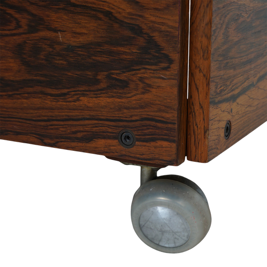 Danish Rosewood & Glass Coffee Table