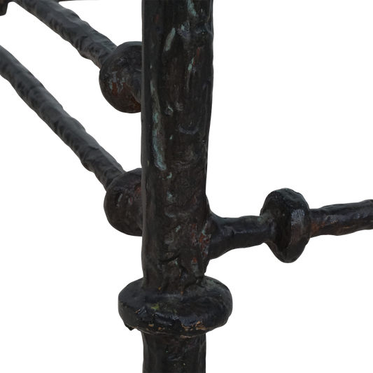 Brutalist Glass Coffee Table