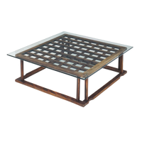 Kotatsu Table with Glass Top