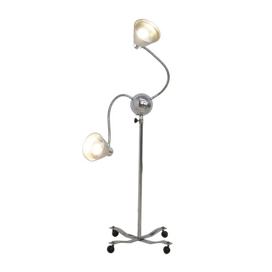 Midcentury Adjustable Double Arm Lamp