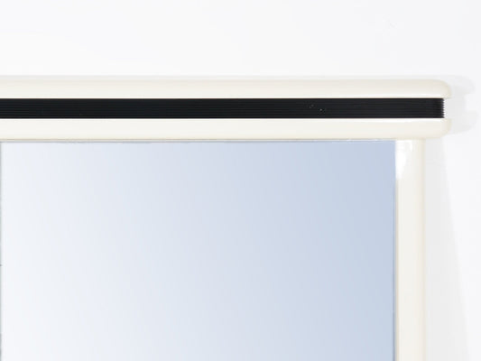 Lacquered Mirror by Rougier, 1980s