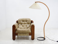 Bentwood & Iron Floor Lamp