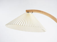 Bentwood & Iron Floor Lamp