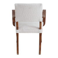 Set of 4 French Bouclé Chairs, 1970s