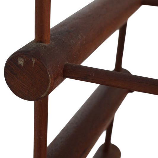 Teak Wine Rack by Nissen Langaa, 1960s
