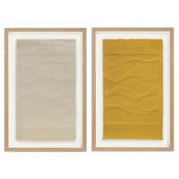 Currents on Embossed Paper, 16x11