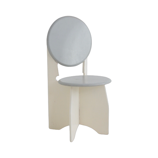 Set of 4 Modernist Dining Chairs, 1980s