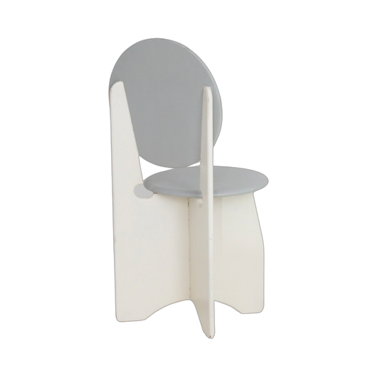 Set of 4 Modernist Dining Chairs, 1980s