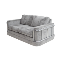 Chrome Caged Loveseat, 1960s