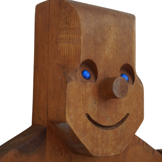 Articulated Wood Figure by Don Ellefson, 1980s