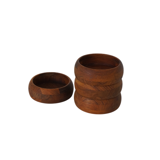 Round Wooden Bowls